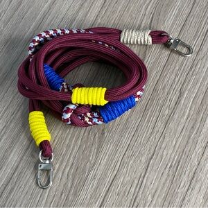πΌ 3/$25 NWT Maroon Braided Phone Leash or Bag Strap